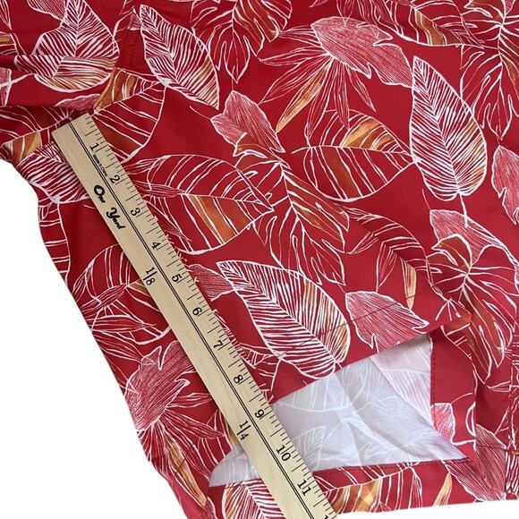 Tommy Bahama Baja Bonita Cove Board Swim Shorts In Boomerang Red Size XXL - Picture 7 of 7